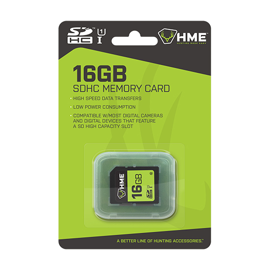 HME 16GB SD SINGLE PACK  - Hunting Accessories